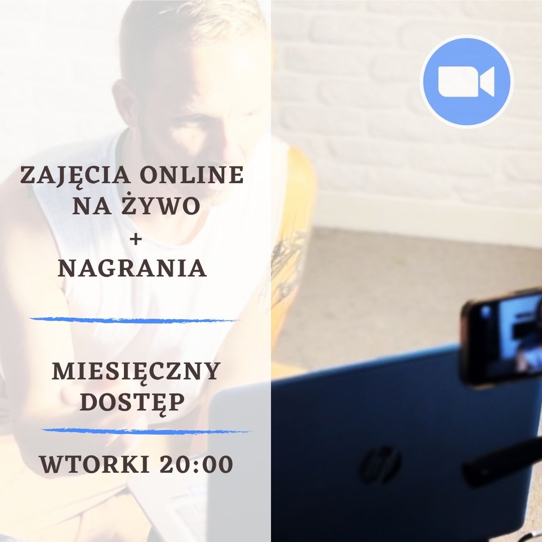 online ZOOM - JOGA KUNDALINI - wtorki 20:00 - dostęp MIESIĘCZNY - PAŹDZIERNIK