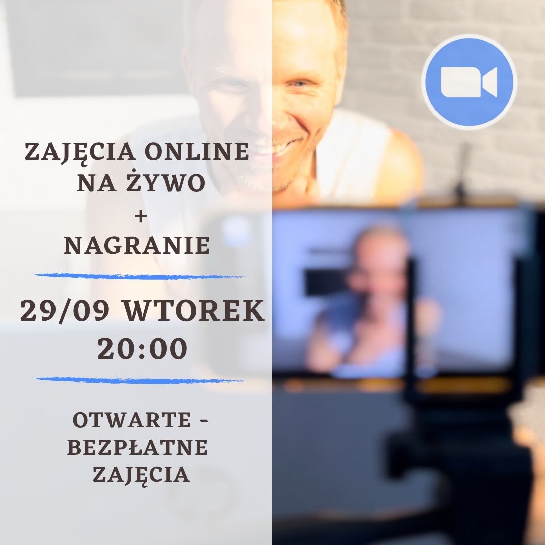 OTWARTE ZAJĘCIA - JOGA KUNDALINI - bezpłatny udział - 29-ty września | WTOREK 20:00